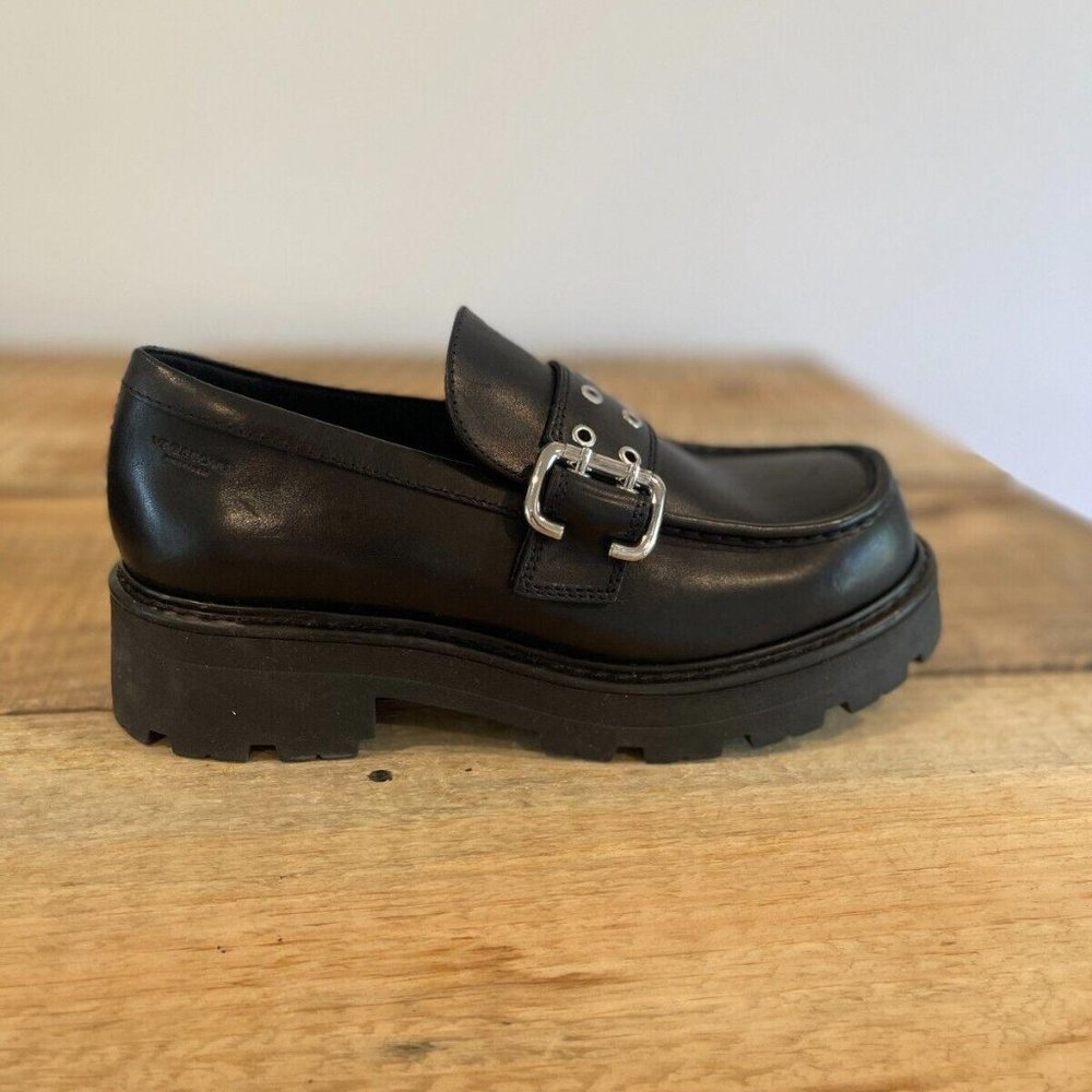 Vagabond Shoemakers X free People Cosmo 2.0 Leather Loafer Women's Size 38 & 39 - Picture 10 of 14